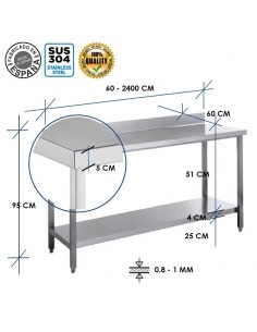 Mesa de acero inoxidable... 2