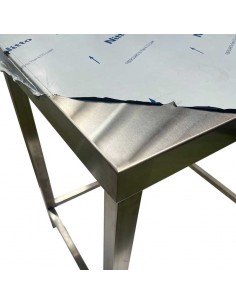 Mesa acero inoxidable mural... 2