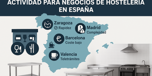 ¿Dónde es más fácil conseguir la licencia de hostelería en España?