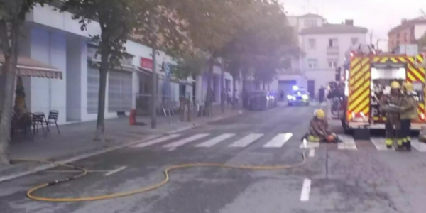 Fuego en la cocina: restaurante sufre un incendio el viernes por la tarde