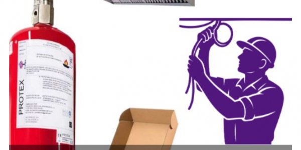 Instaladores del sistema de extinción automática PROTEX para cocinas industriales en mi ciudad