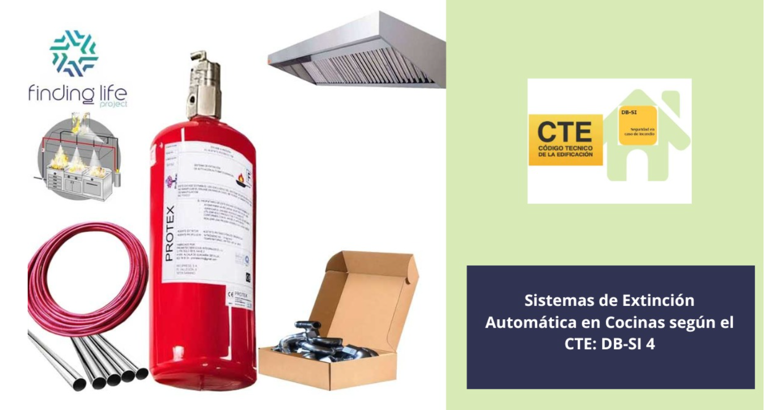 Una guía completa: sistemas de extinción automática en cocinas según el CTE DB-SI 4