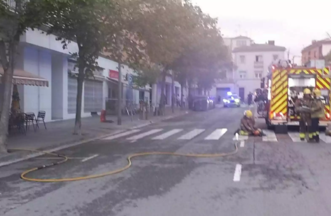 Fuego en la cocina: restaurante sufre un incendio el viernes por la tarde