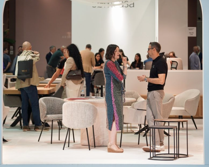 Marián Cano destaca el éxito de Hábitat Valencia y Textilhogar con gran afluencia y contactos internacionales