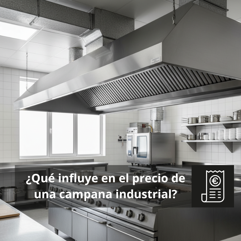 ¿Qué influye en el precio de una campana industrial?
