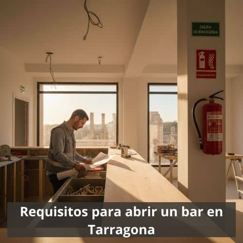 Requisitos para abrir un bar en Tarragona